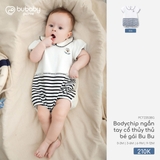 BU - Body chip ngắn tay cổ thủy thủ bé gái Bu Bu - PCT2353BG