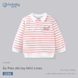 (6M-4Y) BU - Áo Polo dài tay Mini Lines - PCT310300