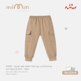 (9M-4Y) LP - Quần dài Mềm Mịn by La Pomme túi hộp cá tính - Nâu