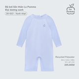 (9M-4Y) LP - Bộ bơi liền thân La Pomme Đại dương xanh - Xanh nhạt
