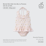 (6M-4Y) LP - Bộ bơi liền thân hai dây La Pomme sắc hè cá tính - Hồng cam