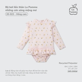 (6M-4Y) LP - Bộ bơi liền thân La Pomme những cơn sóng mộng mơ - Hồng cam