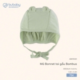 (1M-3M) BU - Mũ Bonnet tai gấu Bambus ABB194301 - Xanh matcha