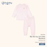 (NB-3M) BU - Bộ dài tay cài chéo Bambus - BBB110800