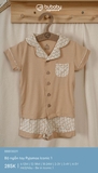 (6M-4Y) BU S30 - Bộ ngắn tay Pyjamas Iconic 1 - BBB130211