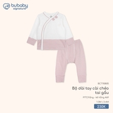 (1M-3M) BU - Bộ dài tay cài chéo tai gấu - BCT110805