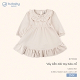 (12M-4Y) BU - Váy liền dài tay bèo cổ BCT513300 - be đậm