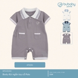 (1M-9M) BU S10 - Body đùi ngắn tay cổ Polo - BPN230302