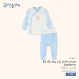 (0M-6M) BU - Bộ dài tay cài chéo Little Sunshine - IVS1108LS