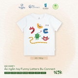 (3M-4Y) BU - Áo ngắn tay Funny Letters Bu Connect - KBC3300FY