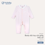 (NB-1M) BU - Body dài tay cài giữa bèo cổ - SBB2102BC