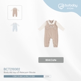 (1M-9M) BU - Body dài tay cổ Peterpan Gloute BCT210302 - Cafe