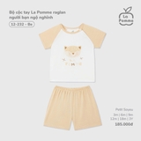 (9M-4Y) LP - Bộ cộc tay La Pomme raglan người bạn ngộ nghĩnh - Be