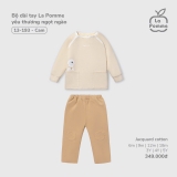 (6M-4Y) LP - Bộ dài tay La Pomme yêu thương ngọt ngào - Cam