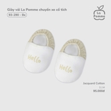 (SML) LP - Giày vải La Pomme chuyến xe cổ tích - Be