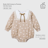 (3M-12M) LP - Body thời trang La Pomme trái tim hana - Be