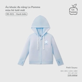 (6M-4Y) LP - Áo khoác đa năng La Pomme mùa hè tươi mát - Xanh biển