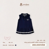 (9M-3Y) EMBES - Váy polo phối viền trang trí - 26-K1-39