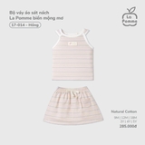 (9M-4Y) LP G20 - Bộ váy áo sát nách La Pomme biển mộng mơ - Hồng
