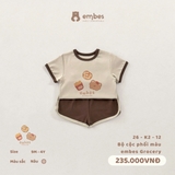 (9M-3Y) EMBES - Bộ cộc phối màu embes Grocery - 26-K2-12