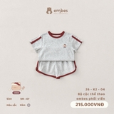 (9M-3Y) EMBES - Bộ cộc thể thao embes phối viền - 26-K2-04