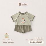 (9M-3Y) EMBES - Bộ cộc hình in embes Grocery - 26-K2-33