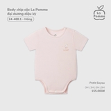 (0M-9M) LP - Body chip cộc La Pomme đại dương diệu kỳ - Hồng