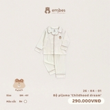(9M-3Y) EMBES - Bộ pijama Childhood dream - 26-K4-01