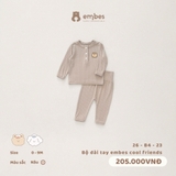 EMBES - Bộ dài tay embes cool friends - 26-B4-23