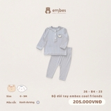 EMBES - Bộ dài tay embes cool friends - 26-B4-23