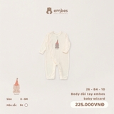 EMBES - Body dài tay embes baby wizard - 26-B4-10