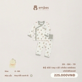 EMBES - Bộ dài tay cài chéo embes childhood - 26-B4-19