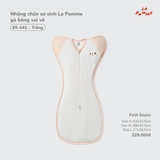 (SML) LP - Nhộng chũn sơ sinh La Pomme gà bông vui vẻ - Trắng