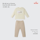 (6M-2Y) LP - Bộ dài tay La Pomme truy tìm mầm cây xanh - Be