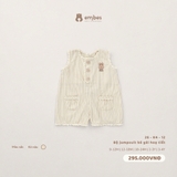 EMBES - Bộ jumpsuit bé gái hoạ tiết - 26-K4-12