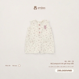 EMBES - Bộ jumpsuit bé gái hoạ tiết - 26-K4-12