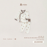 EMBES - Bộ dài tay cài chéo embes close friend - 26-B5-15