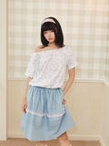 Evelyn Check Blue