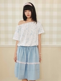 Evelyn Check Blue