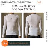 Áo dài tay Compressport 3D THERMO 50G LS T-shirt (Nam)