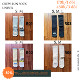 Tất cổ cao Hoka Crew Run Socks