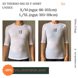 Áo Compressport 3D THERMO 50G SS T-shirt (Unisex)