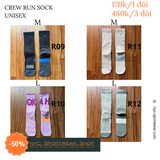Tất cổ cao Hoka Crew Run Socks