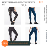 Quần bó cơ 2xu Light Speed Mid-Rise Compression Tights