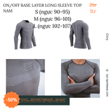 Áo bó Compressport ON/OFF Base Layer Long Sleeve Top (Nam)