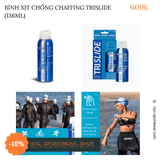 Bình xịt chống chaffing Trislide (136ml)