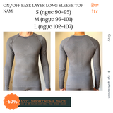 Áo bó Compressport ON/OFF Base Layer Long Sleeve Top (Nam)