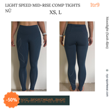 Quần bó cơ 2xu Light Speed Mid-Rise Compression Tights