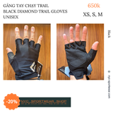 Găng tay xỏ ngón Black Diamond Trail fingerless gloves