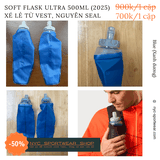 Bình mềm Salomon Soft Flask Ultra 500ml (1 cặp) - Blue (Xanh)
